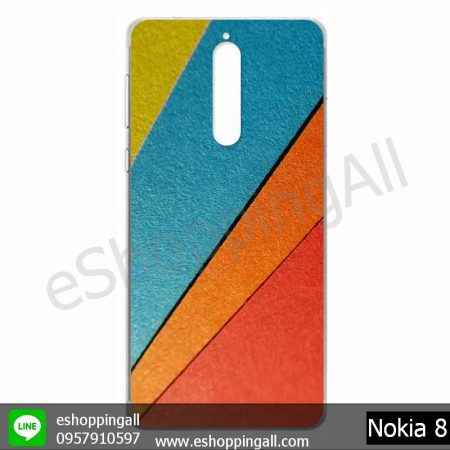 MNK-001A110 Nokia 8 เคสมือถือโนเกียแบบแข็งพิมพ์ลาย