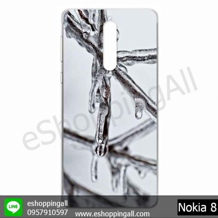 MNK-001A112 Nokia 8 เคสมือถือโนเกียแบบแข็งพิมพ์ลาย