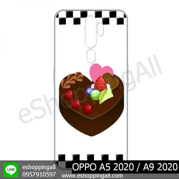 MOP-010A102 OPPO A5 2020 / A9 2020 เคสมือถือออปโป้แบบแข็งพิมพ์ลาย