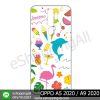 MOP-010A113 OPPO A5 2020 / A9 2020 เคสมือถือออปโป้แบบแข็งพิมพ์ลาย