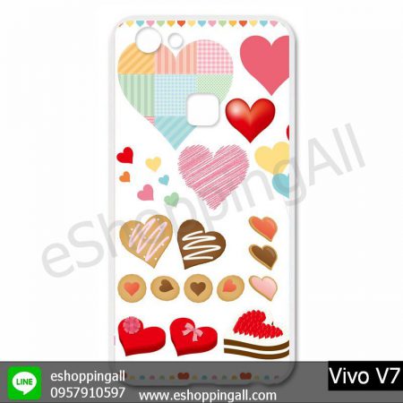 MVI-006A110 Vivo V7 เคสมือถือวีโว่แบบแข็งพิมพ์ลาย