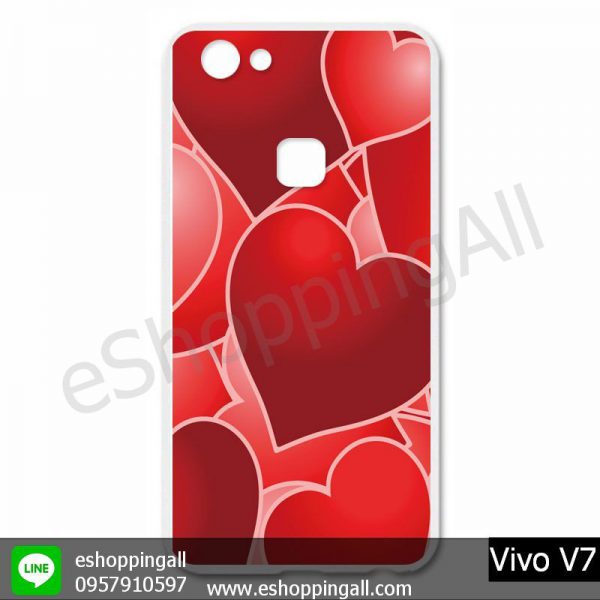 MVI-006A117 Vivo V7 เคสมือถือวีโว่แบบแข็งพิมพ์ลาย