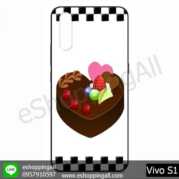 MVI-005A104 Vivo S1 เคสมือถือวีโว่แบบยางนิ่มพิมพ์ลาย