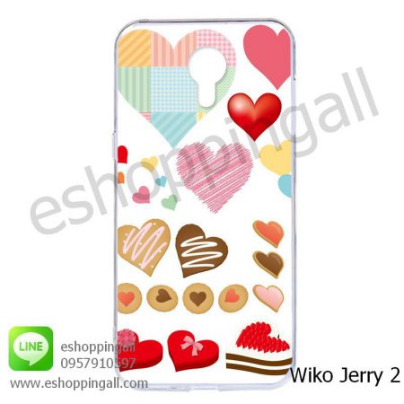 MWI-007A109 Wiko Jerry 2 เคสมือถือวีโก้แบบยางนิ่มพิมพ์ลาย