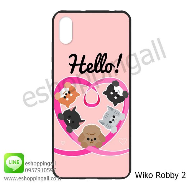 MWI-008A112 Wiko Robby 2 เคสมือถือวีโก้แบบยางนิ่มพิมพ์ลาย