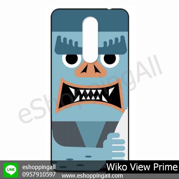 MWI-009A102 Wiko View Prime เคสมือถือวีโก้แบบยางนิ่มพิมพ์ลาย