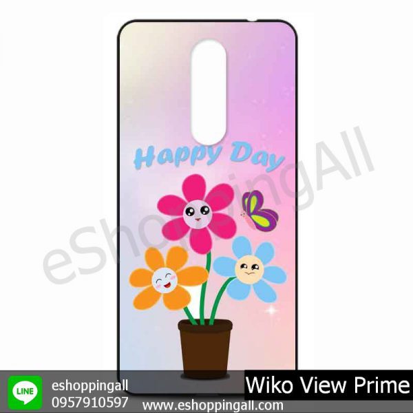 MWI-009A108 Wiko View Prime เคสมือถือวีโก้แบบยางนิ่มพิมพ์ลาย