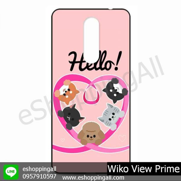 MWI-009A110 Wiko View Prime เคสมือถือวีโก้แบบยางนิ่มพิมพ์ลาย