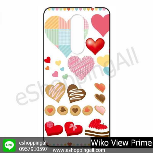 MWI-009A111 Wiko View Prime เคสมือถือวีโก้แบบยางนิ่มพิมพ์ลาย