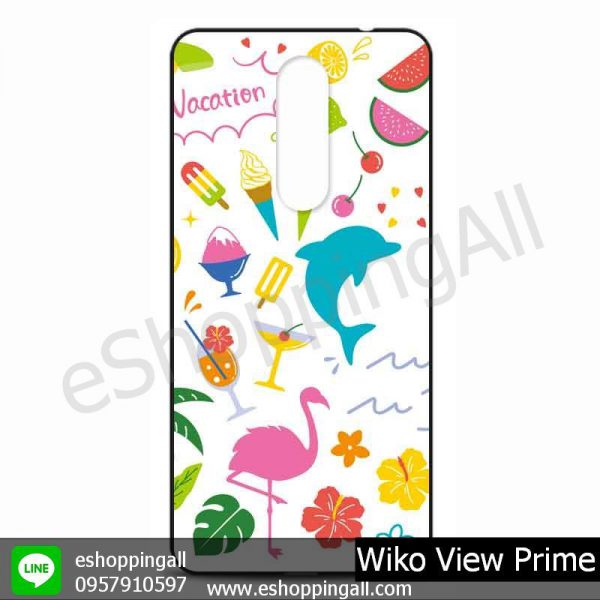 MWI-009A115 Wiko View Prime เคสมือถือวีโก้แบบยางนิ่มพิมพ์ลาย