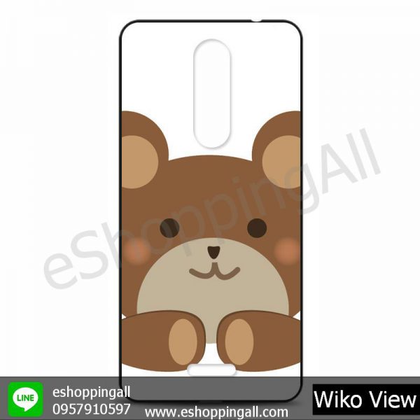 MWI-006A101 Wiko View เคสวีโก้วิว แบบยางนิ่มพิมพ์ลาย