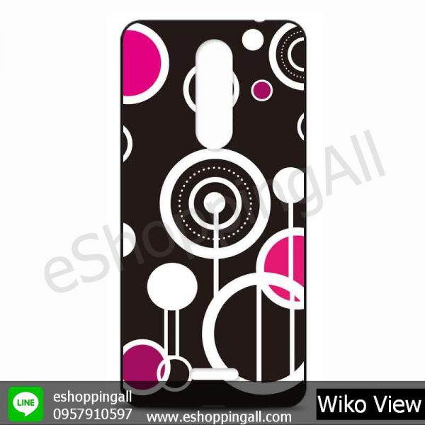 MWI-006A107 Wiko View เคสวีโก้วิว แบบยางนิ่มพิมพ์ลาย