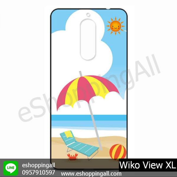 MWI-010A107 Wiko View XL เคสมือถือวีโก้แบบยางนิ่มพิมพ์ลาย