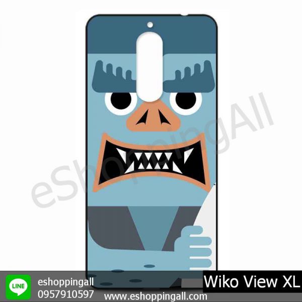 MWI-010A111 Wiko View XL เคสมือถือวีโก้แบบยางนิ่มพิมพ์ลาย