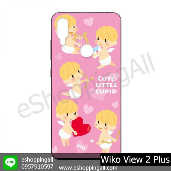 MWI-011A114 Wiko View 2 Plus เคสมือถือวีโก้แบบยางนิ่มพิมพ์ลาย