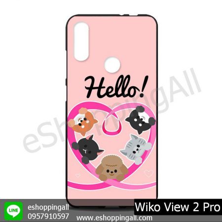 MWI-012A101 Wiko View 2 Pro เคสมือถือวีโก้แบบยางนิ่มพิมพ์ลาย