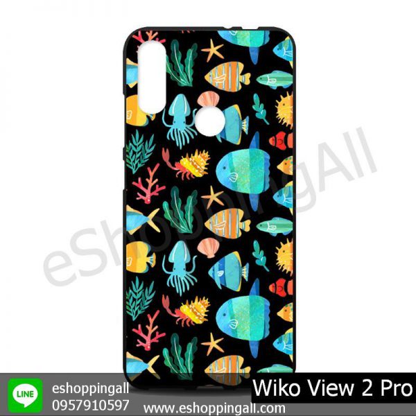 MWI-012A102 Wiko View 2 Pro เคสมือถือวีโก้แบบยางนิ่มพิมพ์ลาย