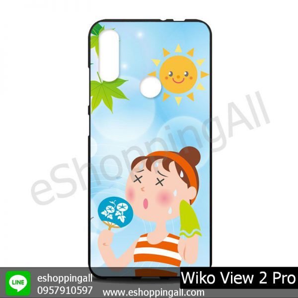 MWI-012A107 Wiko View 2 Pro เคสมือถือวีโก้แบบยางนิ่มพิมพ์ลาย