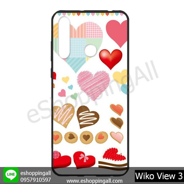 MWI-013A102 Wiko View 3 เคสมือถือวีโก้แบบยางนิ่มพิมพ์ลาย