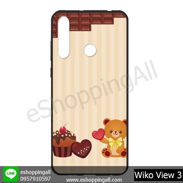 MWI-013A111 Wiko View 3 เคสมือถือวีโก้แบบยางนิ่มพิมพ์ลาย