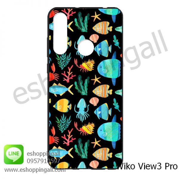 MWI-014A103 Wiko View 3 Pro เคสมือถือวีโก้แบบยางนิ่มพิมพ์ลาย