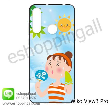 MWI-014A112 Wiko View 3 Pro เคสมือถือวีโก้แบบยางนิ่มพิมพ์ลาย