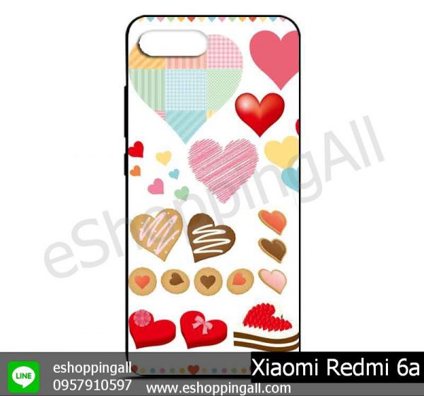 MXI-012A109 Xiaomi Redmi 6a เคสมือถือเสี่ยวมี่ยางนิ่มพิมพ์ลาย