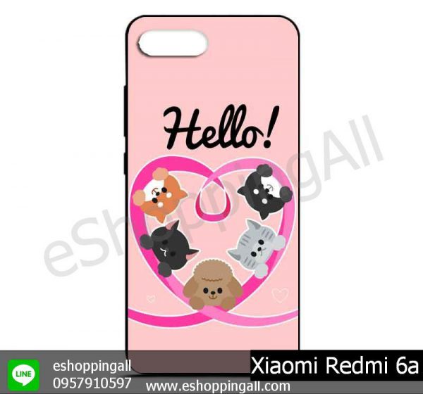 MXI-012A116 Xiaomi Redmi 6a เคสมือถือเสี่ยวมี่ยางนิ่มพิมพ์ลาย