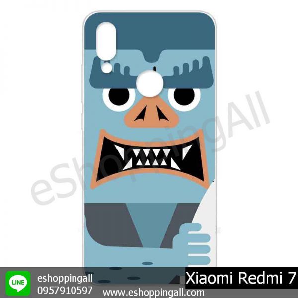 MXI-013A113 Xiaomi Redmi 7 เคสมือถือเสี่ยวมี่แบบแข็งพิมพ์ลาย