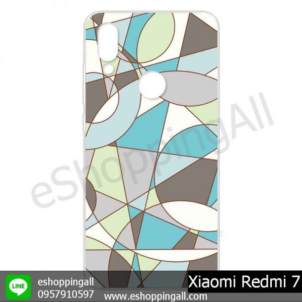 MXI-013A114 Xiaomi Redmi 7 เคสมือถือเสี่ยวมี่แบบแข็งพิมพ์ลาย