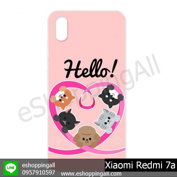 MXI-014A101 Xiaomi Redmi 7a เคสมือถือเสี่ยวมี่แบบแข็งพิมพ์ลาย