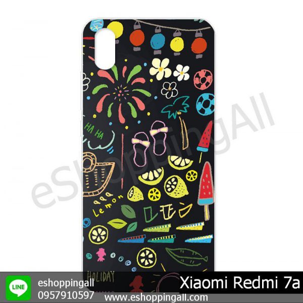 MXI-014A105 Xiaomi Redmi 7a เคสมือถือเสี่ยวมี่แบบแข็งพิมพ์ลาย