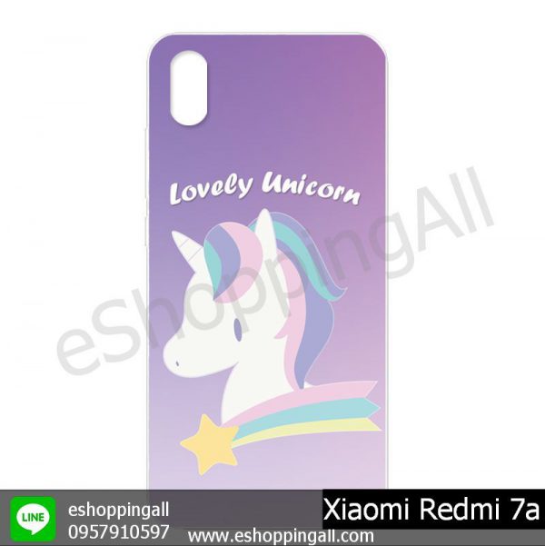 MXI-014A108 Xiaomi Redmi 7a เคสมือถือเสี่ยวมี่แบบแข็งพิมพ์ลาย