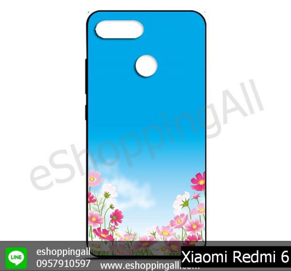 MXI-011A102 Xiaomi Redmi 6 เคสมือถือเสี่ยวมี่ยางนิ่มพิมพ์ลาย