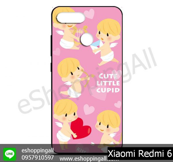 MXI-011A106 Xiaomi Redmi 6 เคสมือถือเสี่ยวมี่ยางนิ่มพิมพ์ลาย