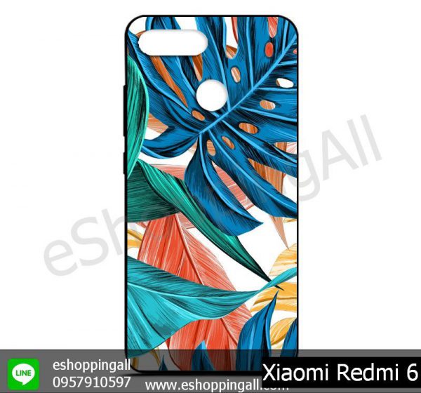 MXI-011A108 Xiaomi Redmi 6 เคสมือถือเสี่ยวมี่ยางนิ่มพิมพ์ลาย