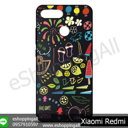 MXI-011A110 Xiaomi Redmi 6 เคสมือถือเสี่ยวมี่ยางนิ่มพิมพ์ลาย