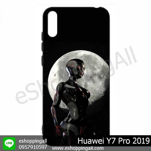 MHW-021A103 Huawei Y7 Pro 2019 เคสมือถือหัวเหว่ยแบบยางนิ่มพิมพ์ลาย