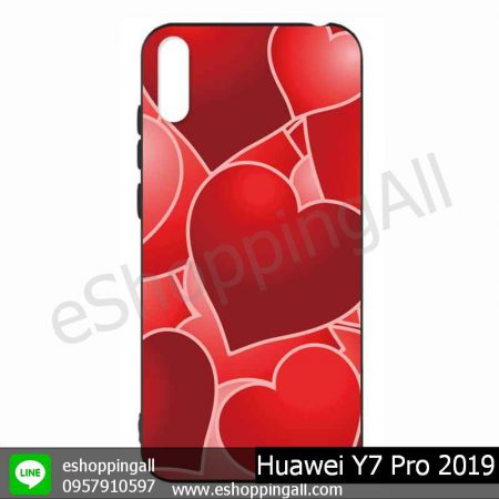 MHW-021A104 Huawei Y7 Pro 2019 เคสมือถือหัวเหว่ยแบบยางนิ่มพิมพ์ลาย