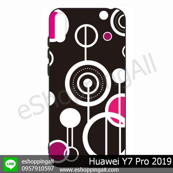 MHW-021A105 Huawei Y7 Pro 2019 เคสมือถือหัวเหว่ยแบบยางนิ่มพิมพ์ลาย