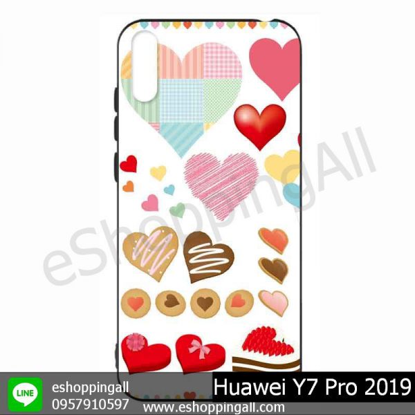 MHW-021A110 Huawei Y7 Pro 2019 เคสมือถือหัวเหว่ยแบบยางนิ่มพิมพ์ลาย