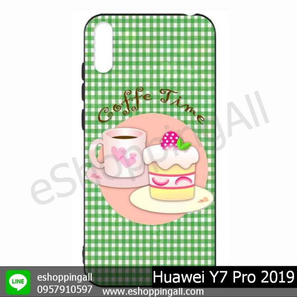 MHW-021A113 Huawei Y7 Pro 2019 เคสมือถือหัวเหว่ยแบบยางนิ่มพิมพ์ลาย
