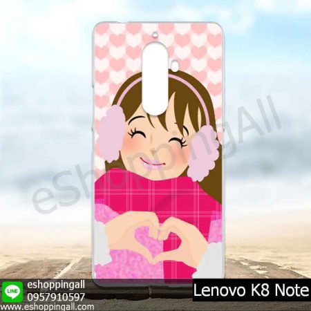 MLV-001A102 Lenovo K8 Note เคสมือถือแบบแข็งพิมพ์ลาย