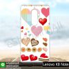 MLV-001A112 Lenovo K8 Note เคสมือถือแบบแข็งพิมพ์ลาย