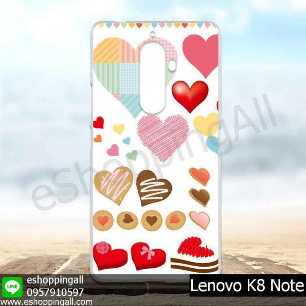 MLV-001A112 Lenovo K8 Note เคสมือถือแบบแข็งพิมพ์ลาย