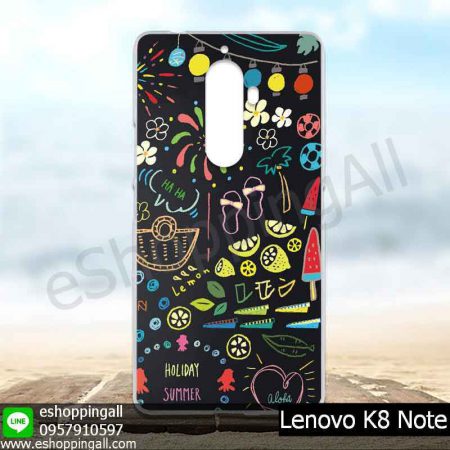 MLV-001A114 Lenovo K8 Note เคสมือถือแบบแข็งพิมพ์ลาย