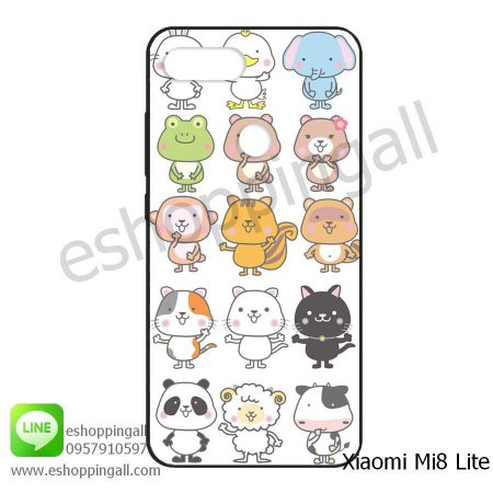 MXI-008A103 Xiaomi Mi8 Lite เคสมือถือเสี่ยวมี่ยางนิ่มพิมพ์ลาย