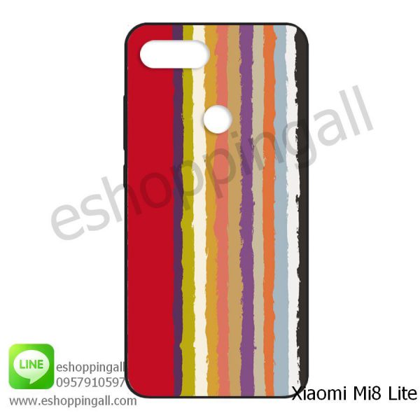 MXI-008A105 Xiaomi Mi8 Lite เคสมือถือเสี่ยวมี่ยางนิ่มพิมพ์ลาย