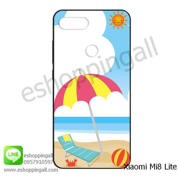 MXI-008A112 Xiaomi Mi8 Lite เคสมือถือเสี่ยวมี่ยางนิ่มพิมพ์ลาย