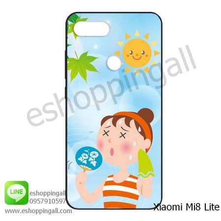 MXI-008A115 Xiaomi Mi8 Lite เคสมือถือเสี่ยวมี่ยางนิ่มพิมพ์ลาย